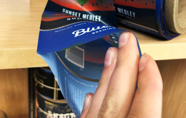 POF熱收縮膜的激光打標_易撕線上的應用